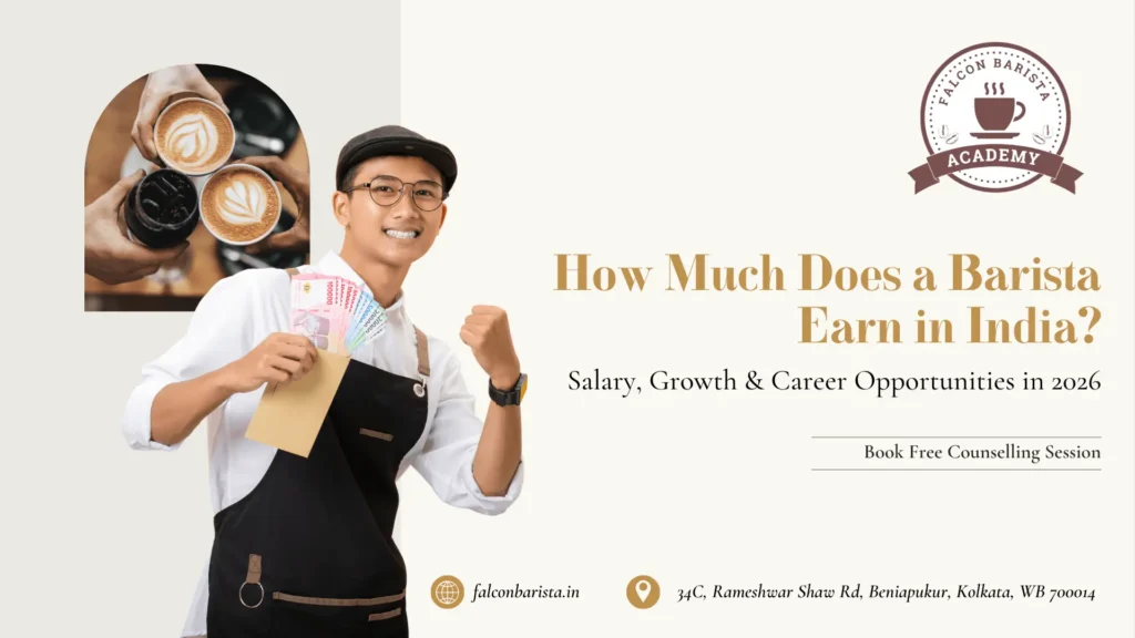 How Much Does a Barista Earn in India? Salary, Growth & Career Opportunities in 2026