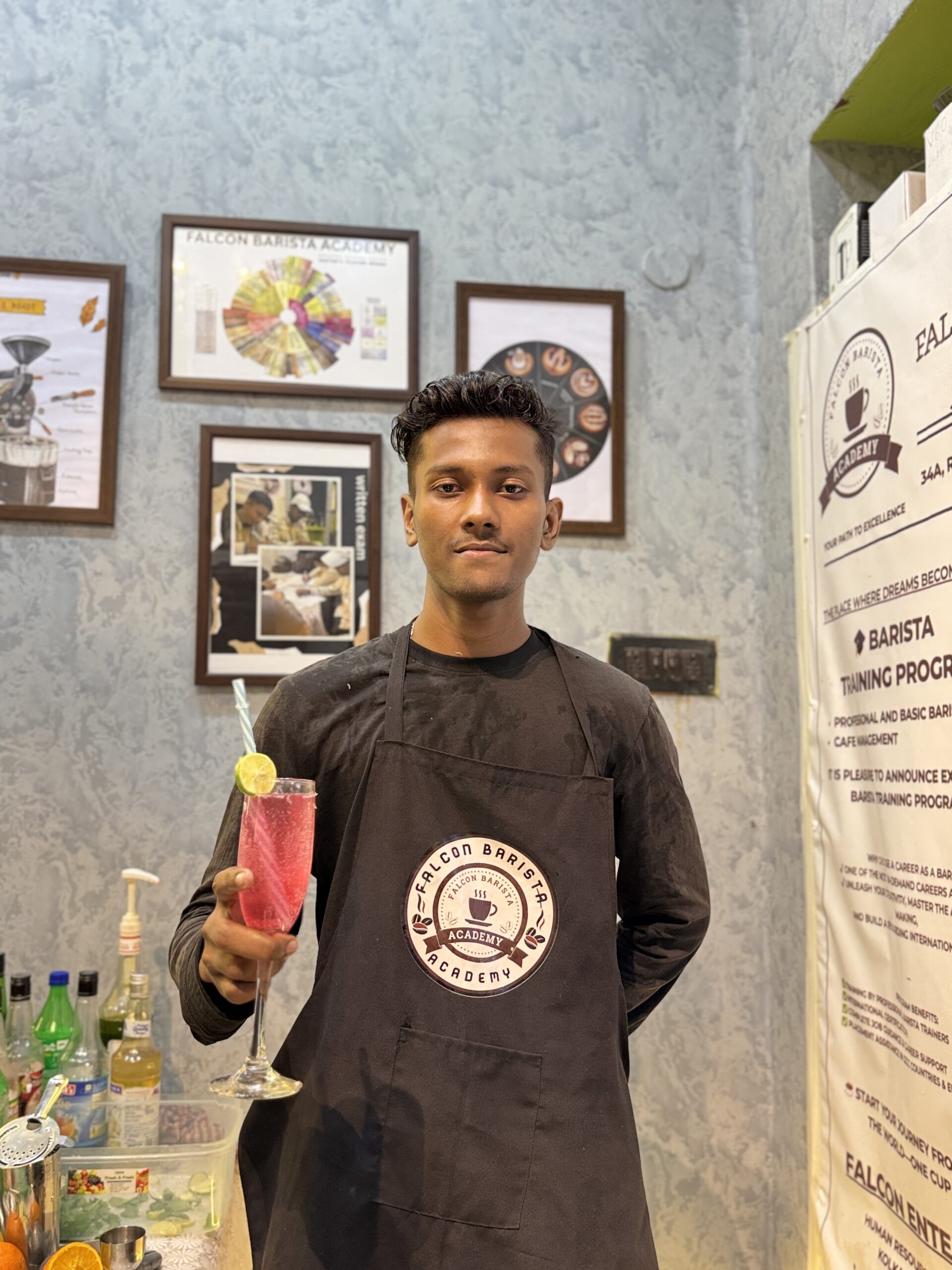 Falcon Barista Student Certificate