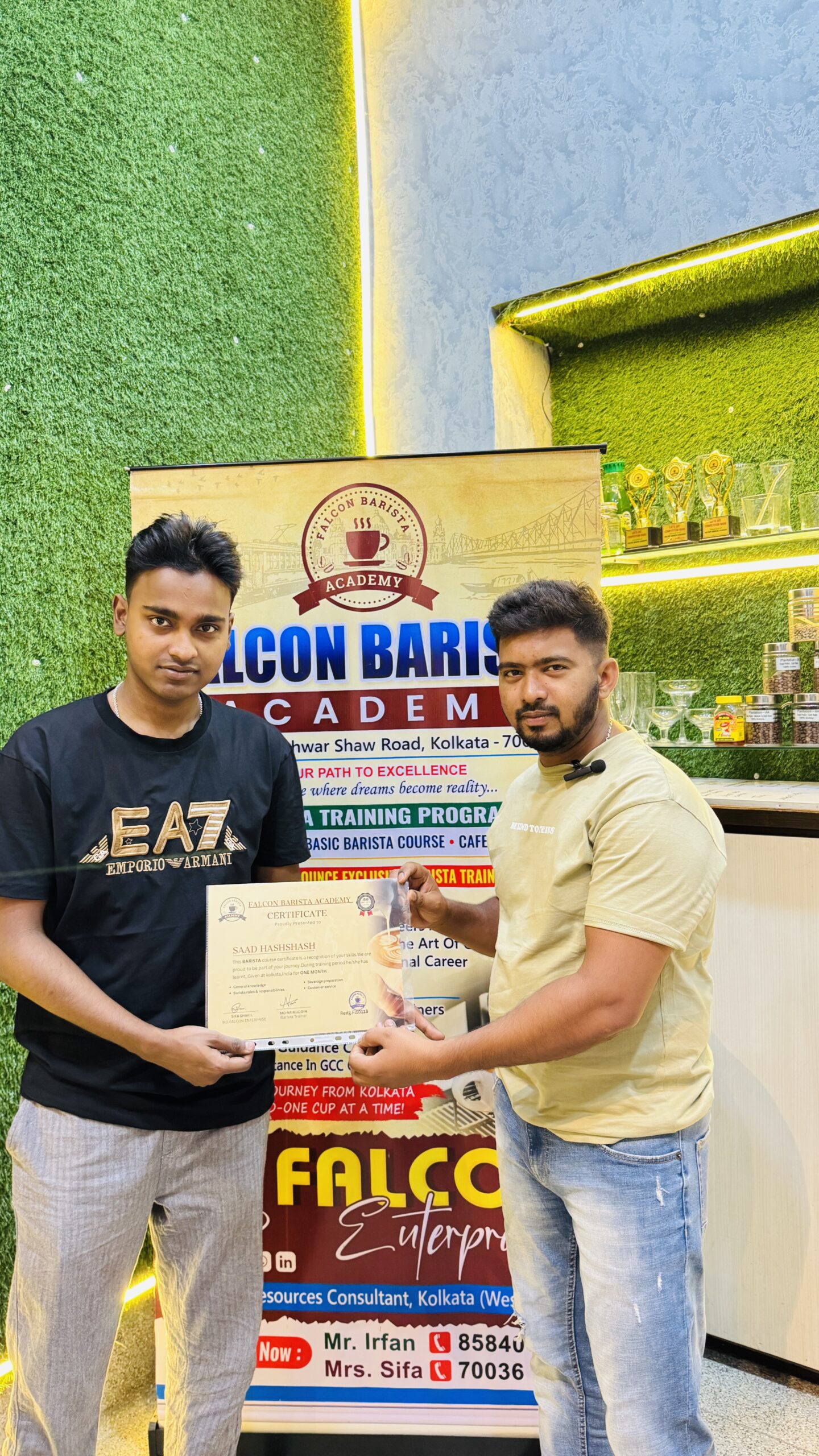 Barista Course Certification