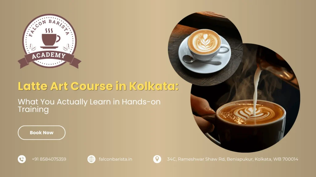 Latte Art Course in Kolkata: What You Actually Learn in Hands-on Training