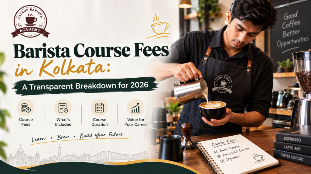 Barista Course Fees in Kolkata: A Transparent Breakdown for 2026