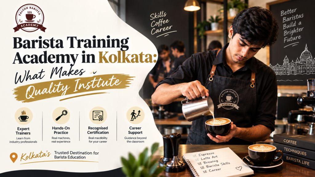 Barista Training Academy in Kolkata: What Makes a Quality Institute